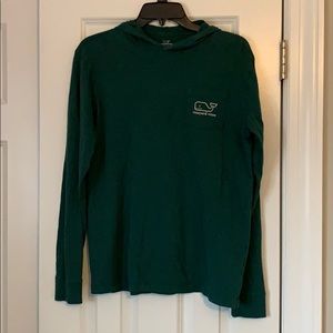 vineyard vines long sleeve with hood